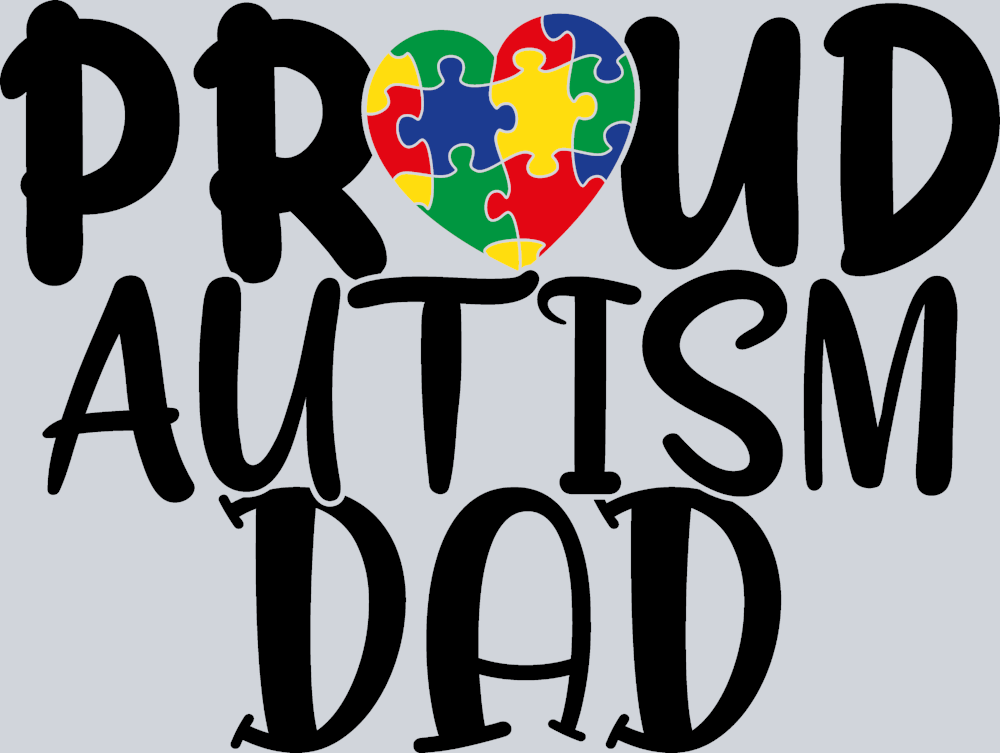 Proud Autism Dad - STK05035 (DTF Transfers)