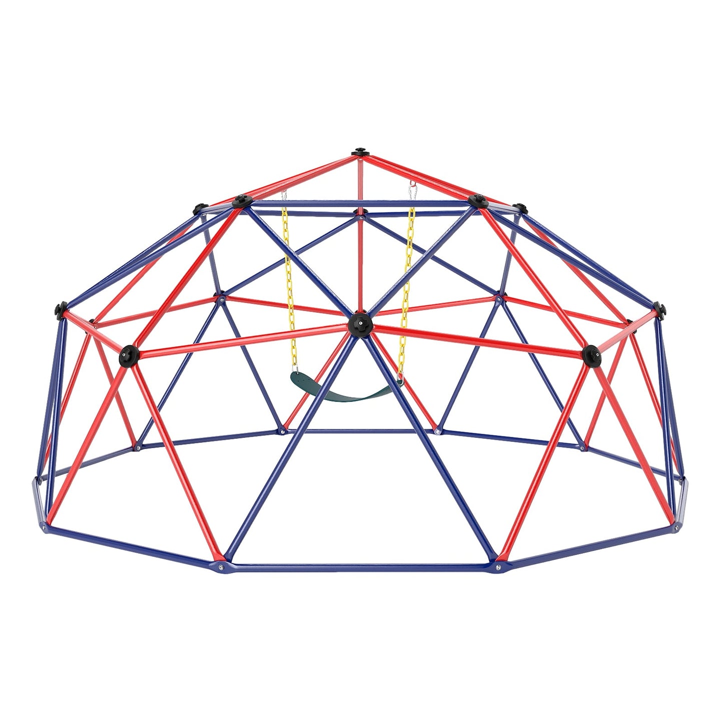 10 Feet Dome Climber with Swing and 800 Lbs Load Capacity
