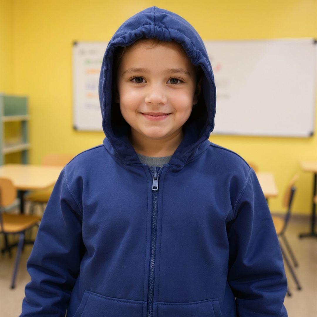 QuietSense™ Zippered Sound Reducing Sensory Hoodie