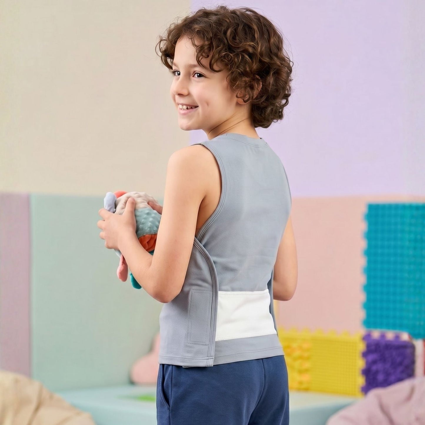 Adjustable Compression Sensory Undershirt Tank Top