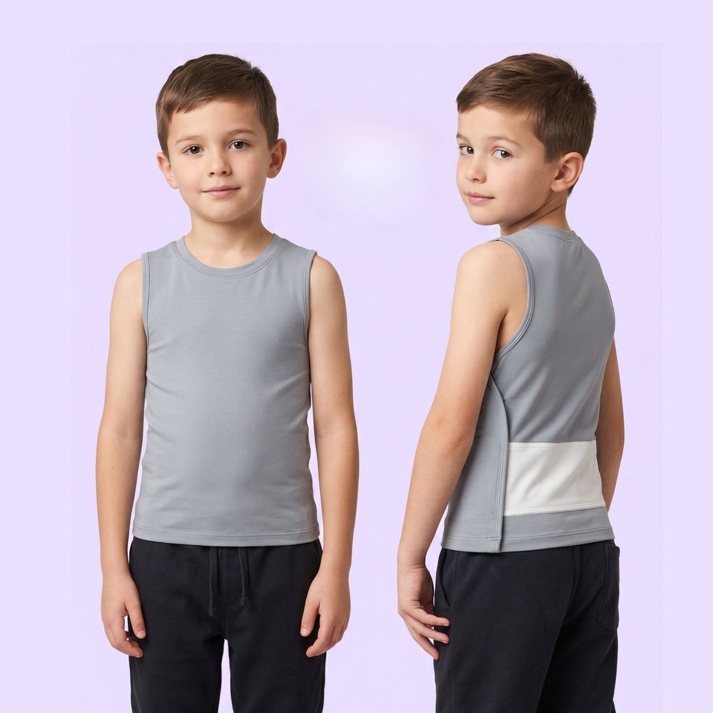Adjustable Compression Sensory Undershirt Tank Top