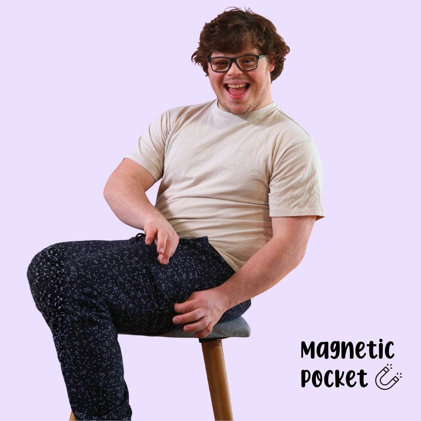 Adult Sensory Friendly Fidget Joggers