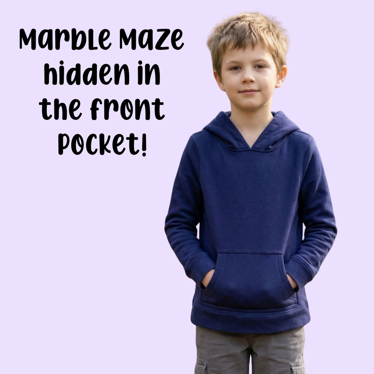 Marble Maze Fidget Hoodie