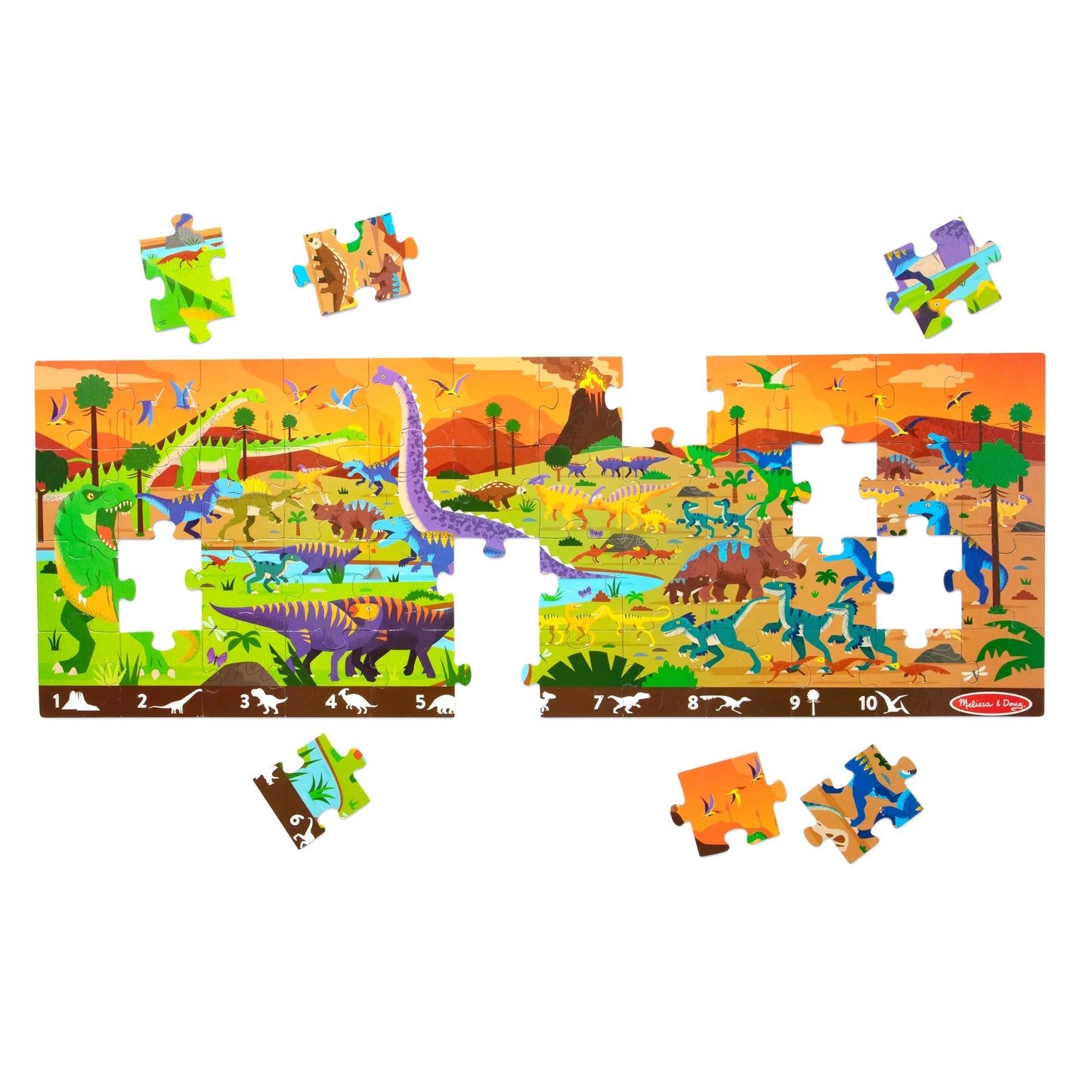 Land of Dinosaurs 48pc Floor Puzzle