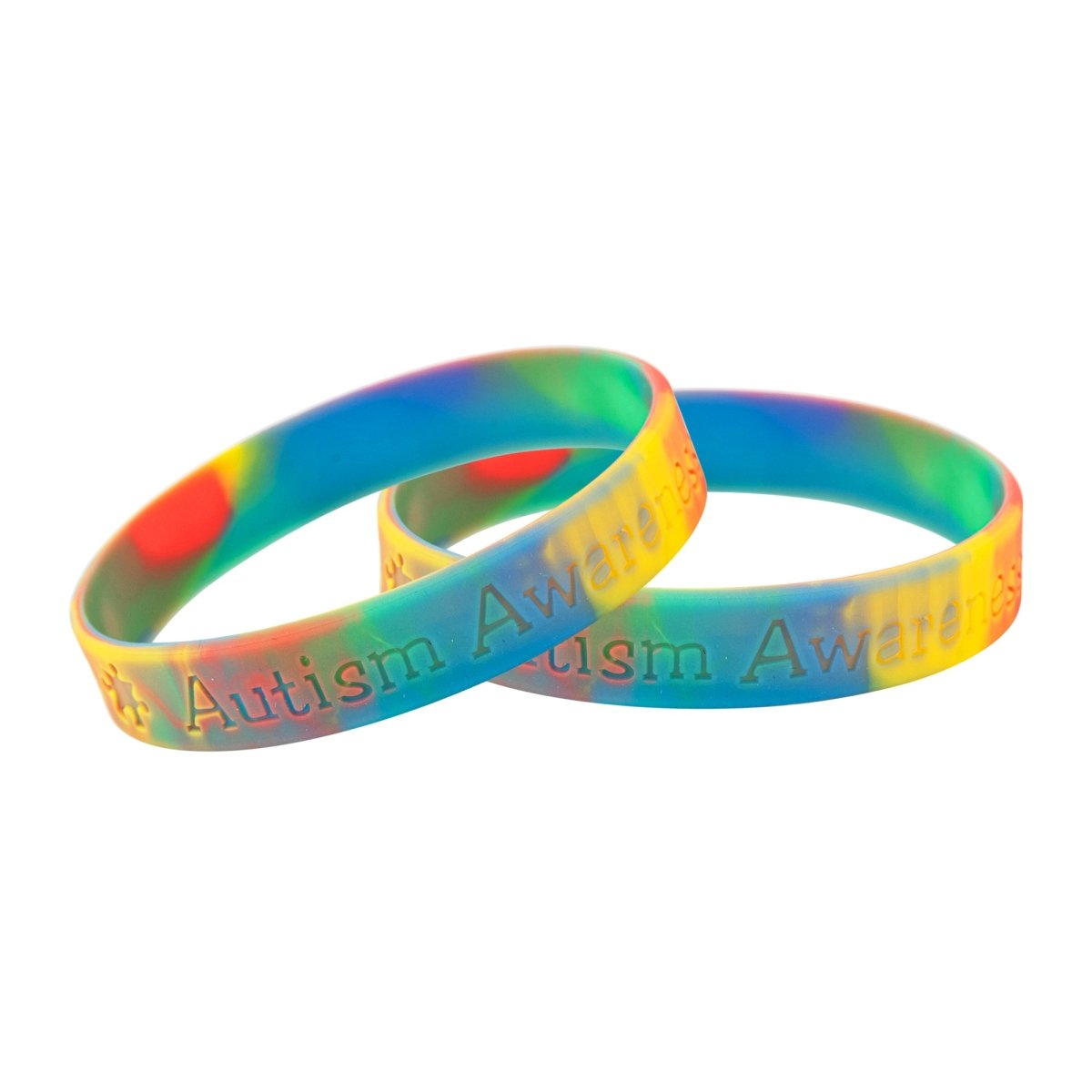 Child Size Autism Awareness Silicone Bracelets