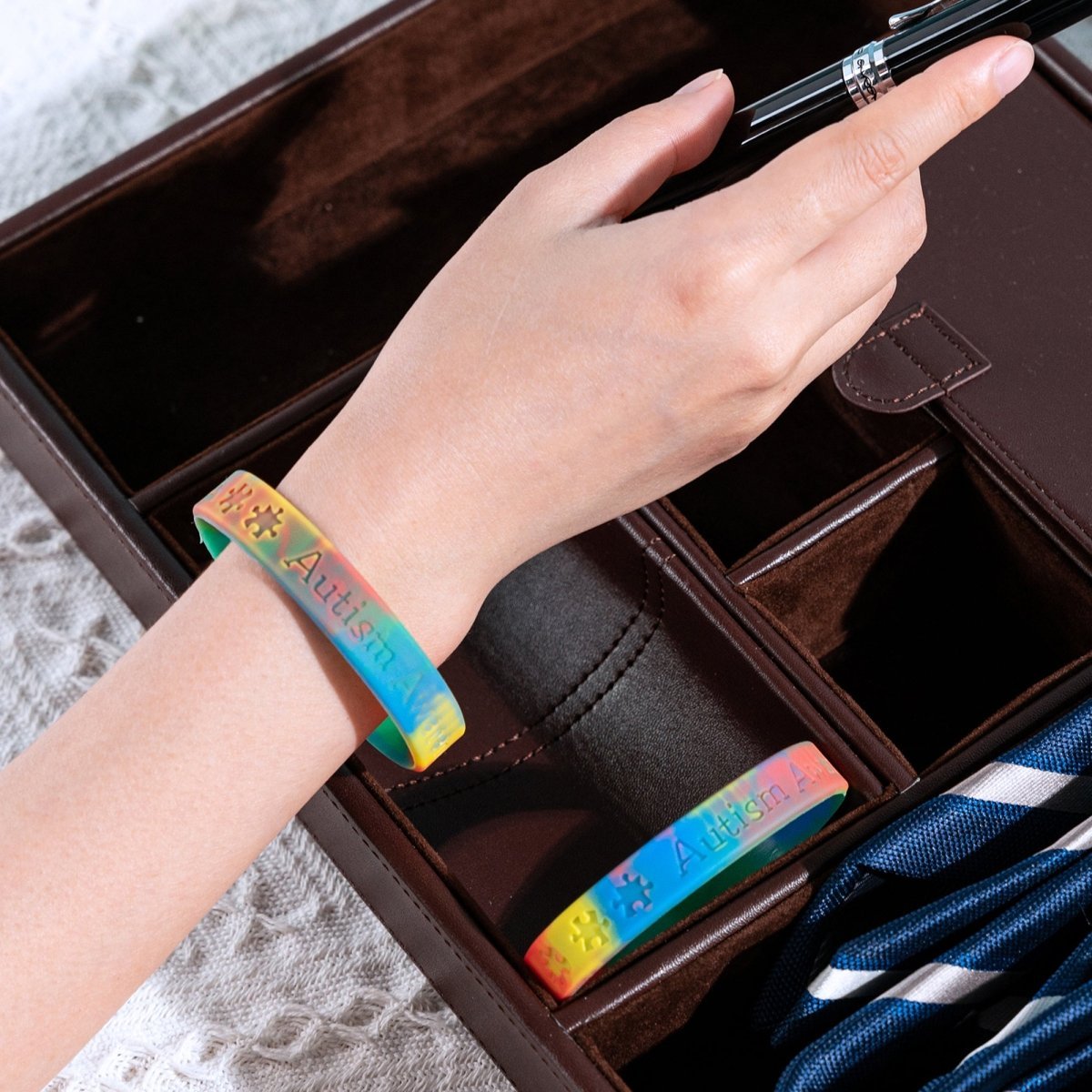 Child Size Autism Awareness Silicone Bracelets