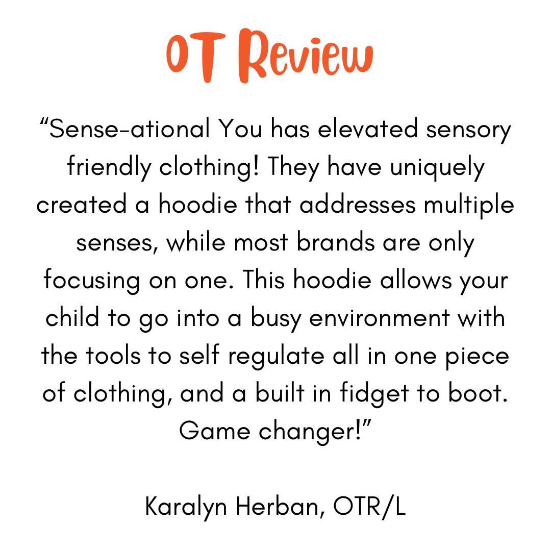 QuietSense™ Sound Reducing Sensory Hoodie