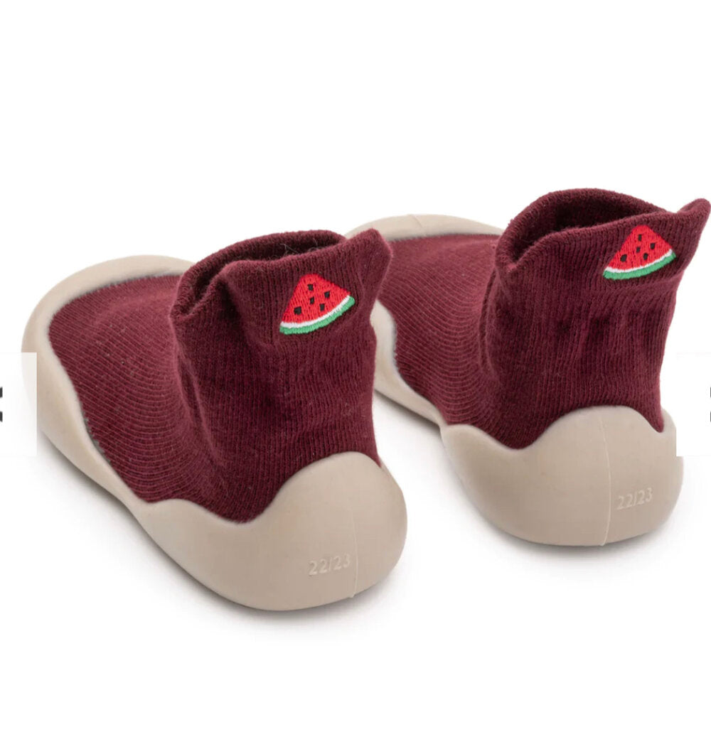 Organic Cotton Barefoot Sock Shoes – Play-Proof Comfort| Fruity