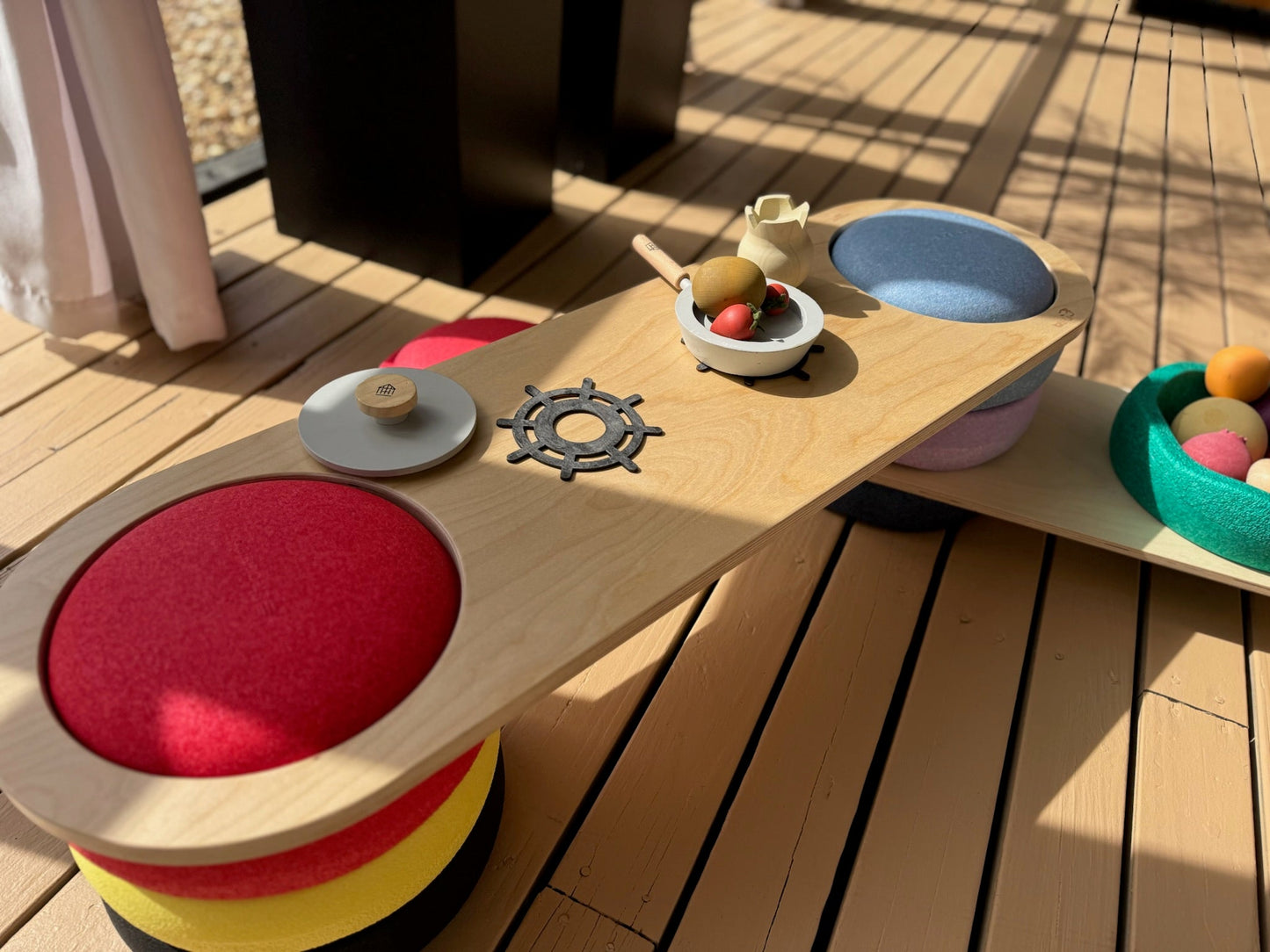 Balance Board - Stepping Stone Bridge & Play Surface