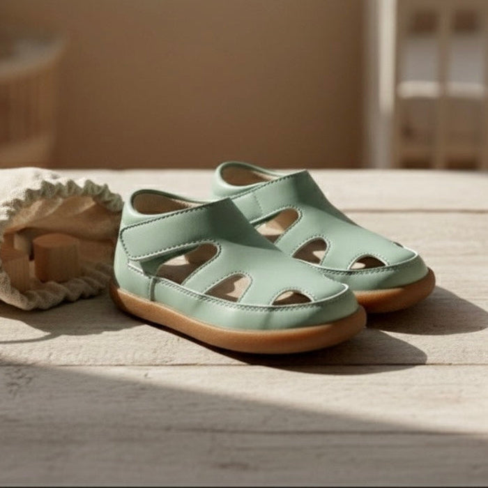 Toddler Wide Toe Box Sandals| Sprout Barefoot Summer Sandals for Kids