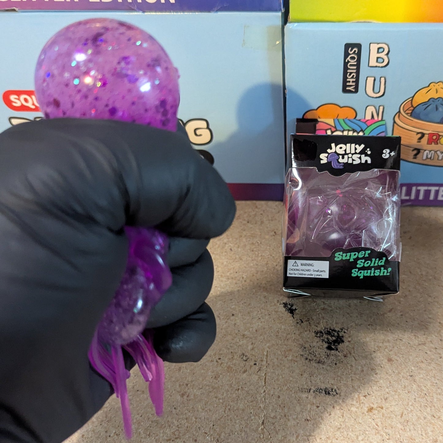 Purple Wannabe Jellysquish Jellyfish (Water Squish)