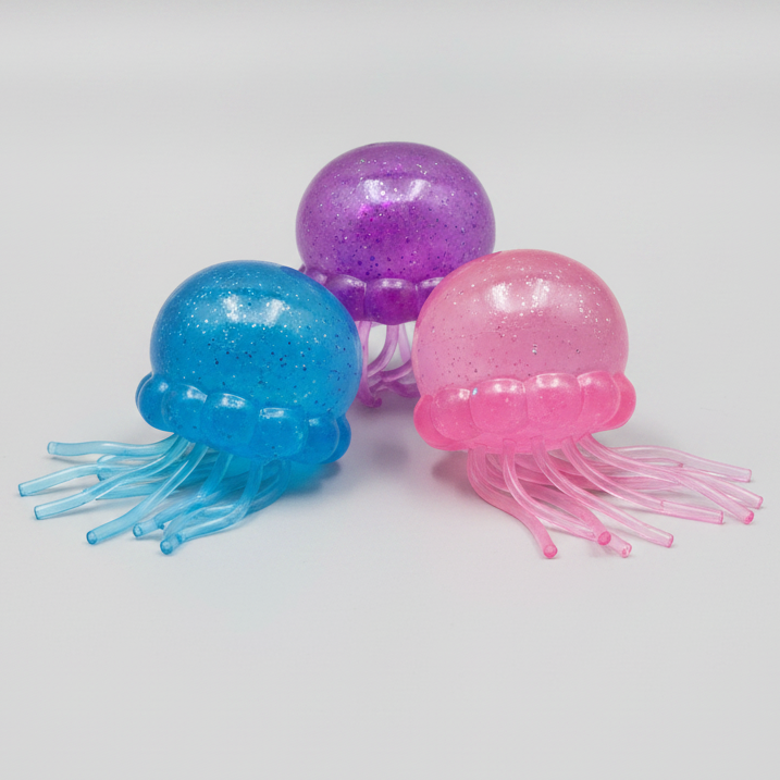Set of Three Wannabe Jellysquish Jellyfish (Water Squish)