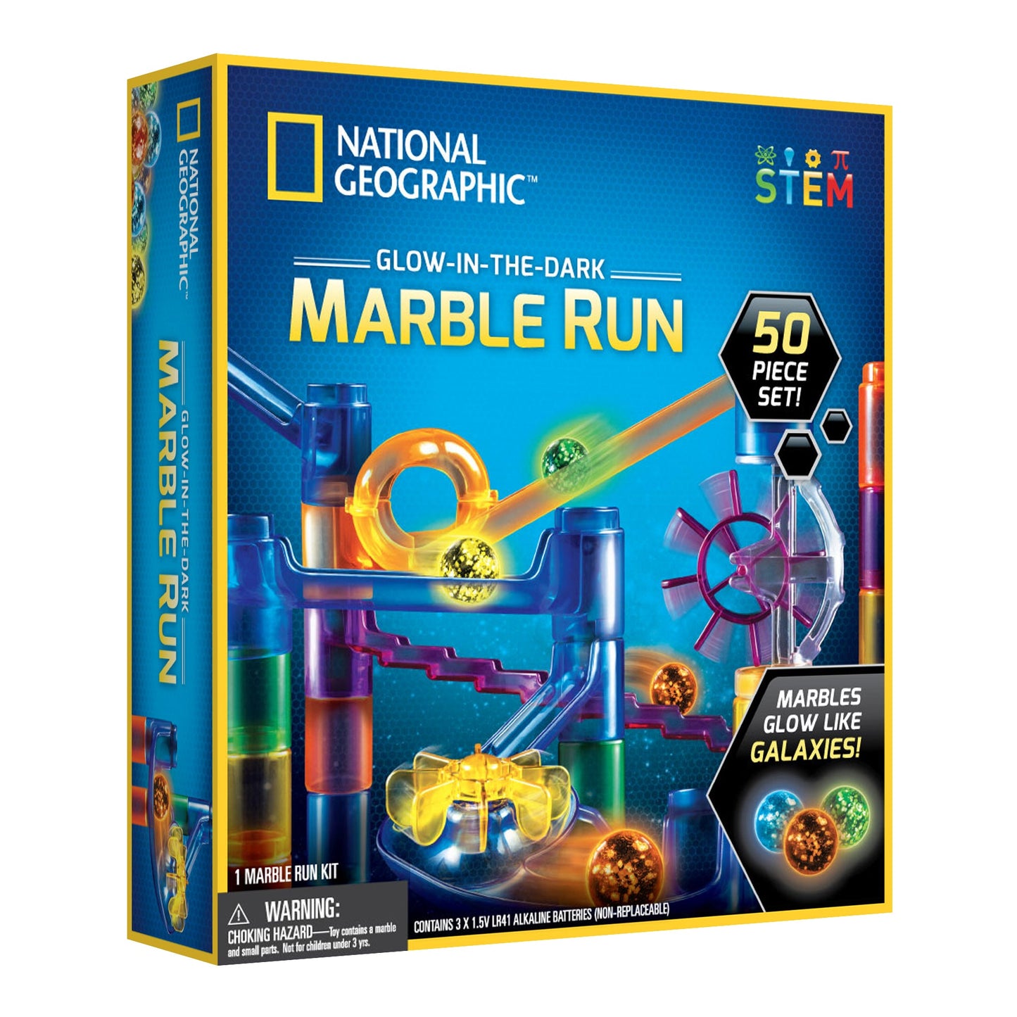 National Geographic Glow-in-the-dark Marble Run