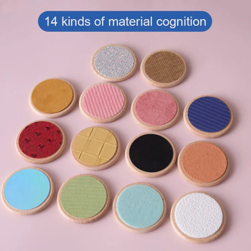 Montessori Sensory Board Toy – Color & Tactile Matching Game for Kids