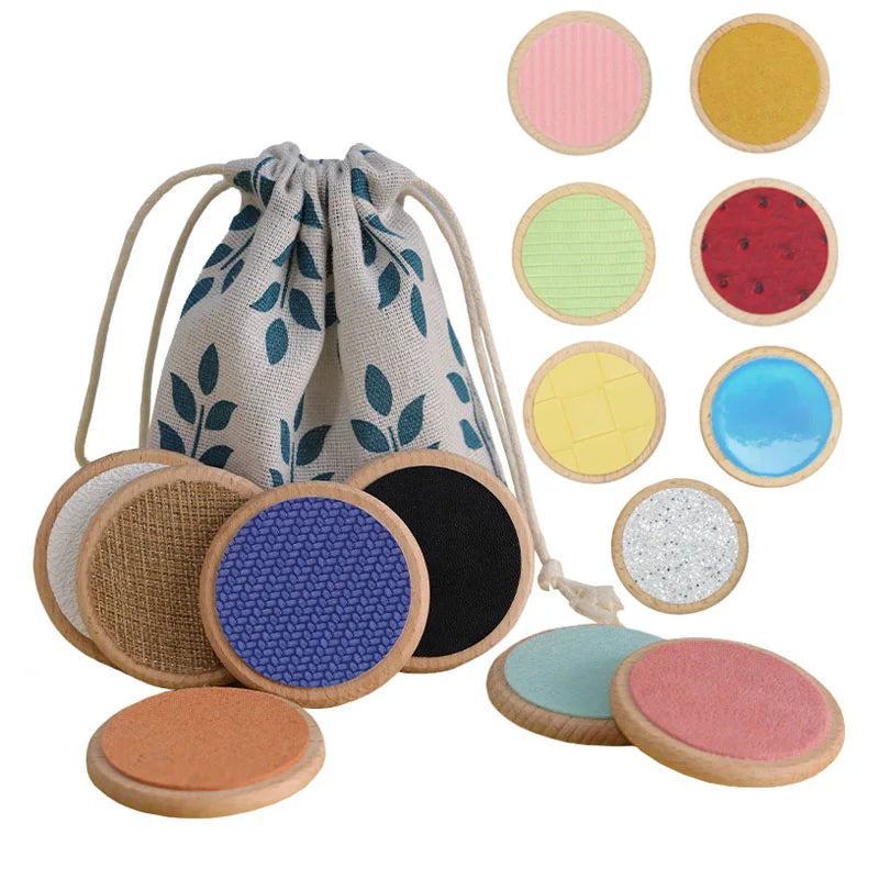 Montessori Sensory Board Toy – Color & Tactile Matching Game for Kids