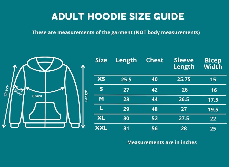 Adult QuietSense™ Zippered Sound Reducing Sensory Hoodie