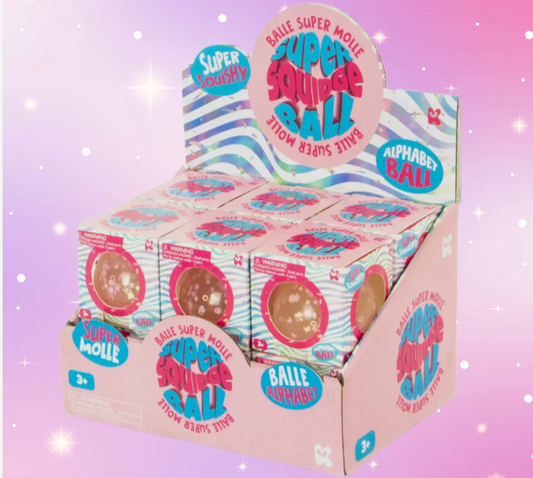 Alphabet Super Squidge Ball