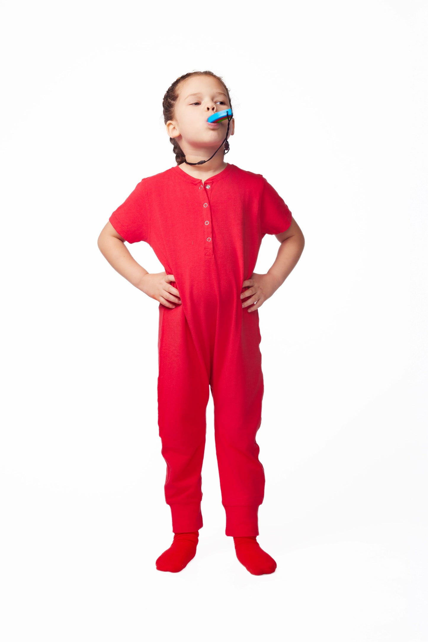 Ultimate Comfort Playsuit-RED