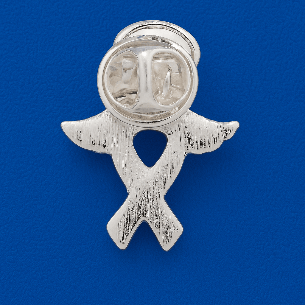 Angel Autism Ribbon Pins