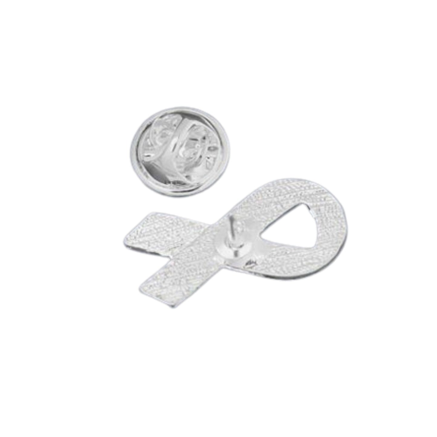 10 Pack Autism Puzzle Ribbon with Heart Pins