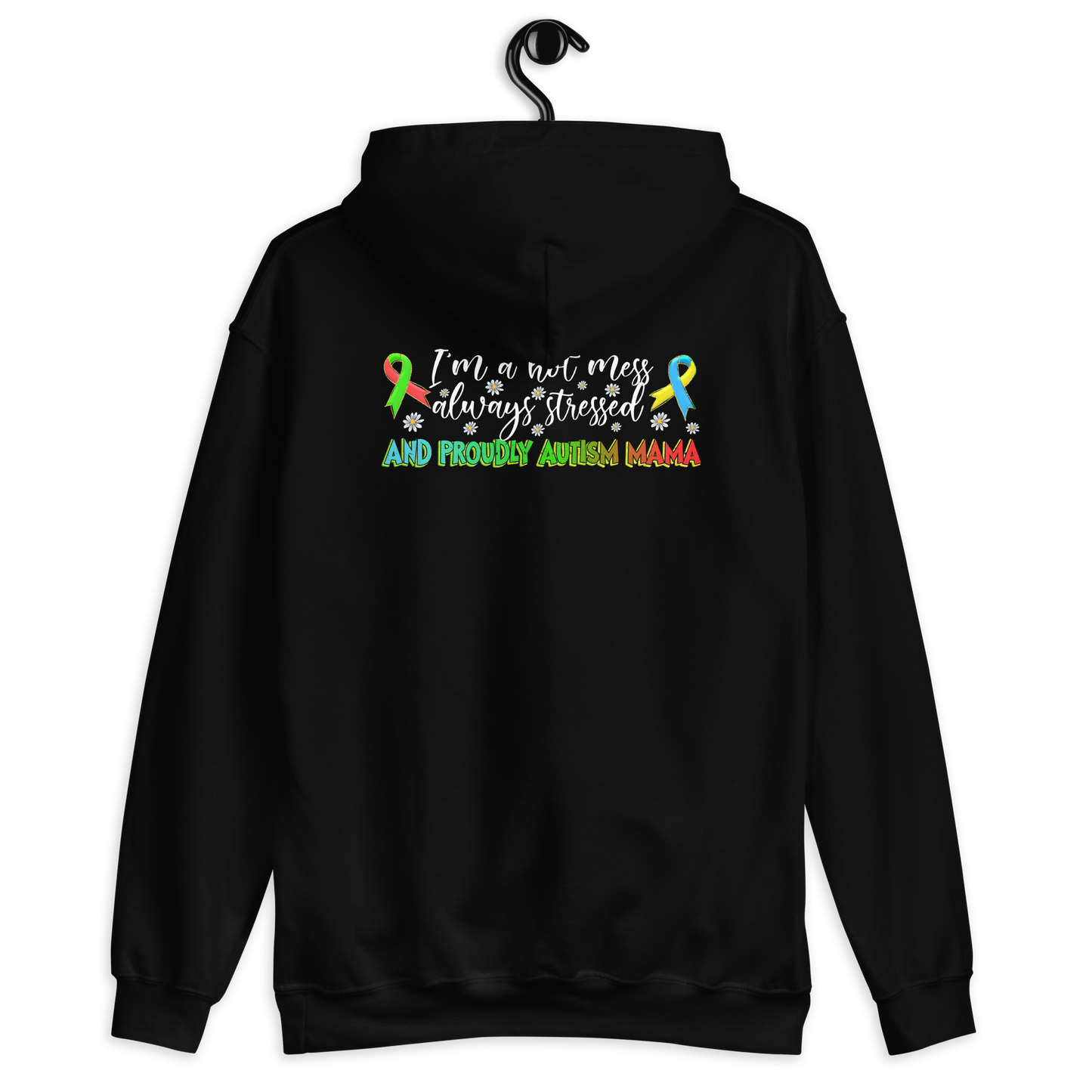 Autism Mama Awareness Hoodie – Puzzle Piece Autism Mom Sweatshirt – Proud Autism Mama Gift – Neurodiversity Support Hoodie